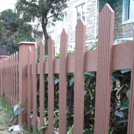 Non-fading safety WPC Fencing