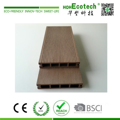 Recycled anti-uv interlocking composite decking