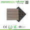 Interlocking wooden composite plastic base diy deck tile