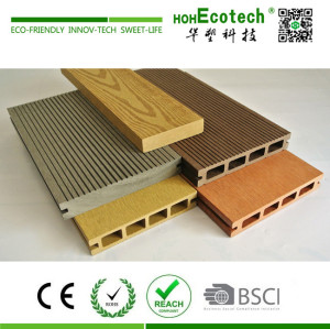 Discount outdoor wooden composite decking material