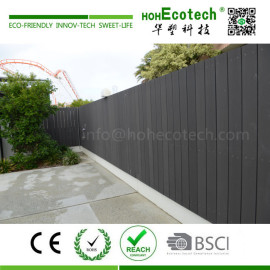 Ultra easy installing plastic composite wall cladding