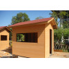 Outdoor weather-proof wood plastic composite wall cladding