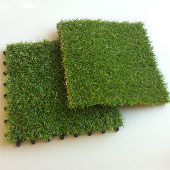 Landscaping artificial grass tiles for supermarket and home garden decorations