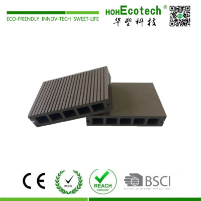 Wood plastic composite decking for terrace