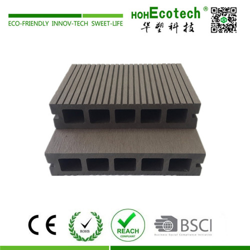 Wood plastic composite decking for terrace