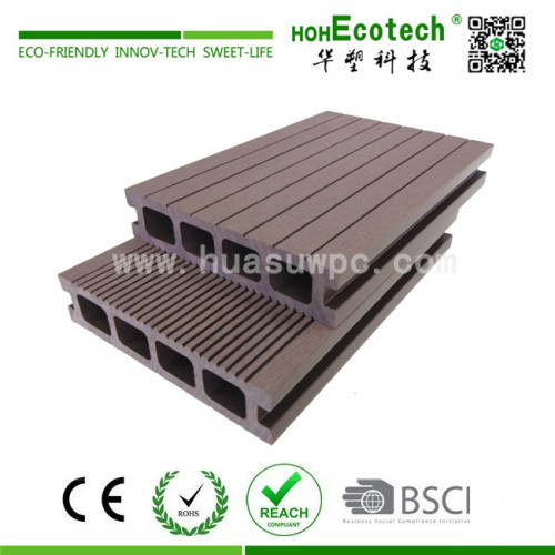 Outdoor durable wooden plastic decking floor