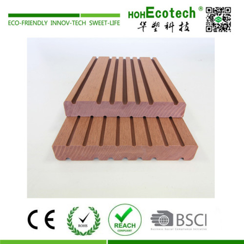 Cheap wood plastic composite marina deck board