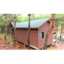 Interlocking wood plastic composite wall cladding