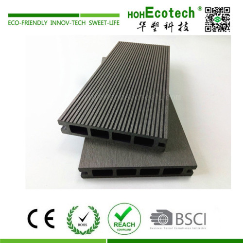 New product 135*25 mm outdoor wood plastic composite decking