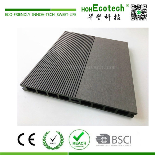 New product 135*25 mm outdoor wood plastic composite decking