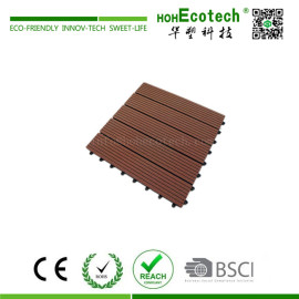 WPC wood plastic composite deck tile 40S40