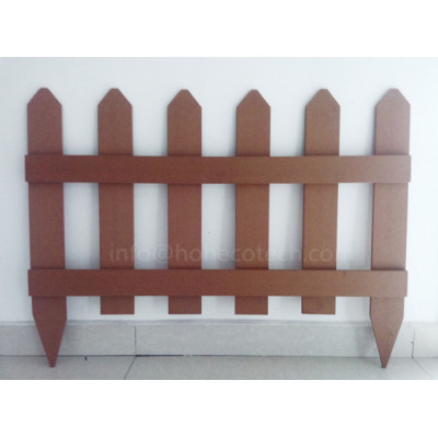 Outdoor non-fading wpc grid fence