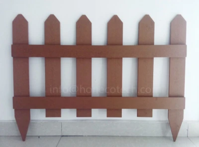 Outdoor non-fading wpc grid fence