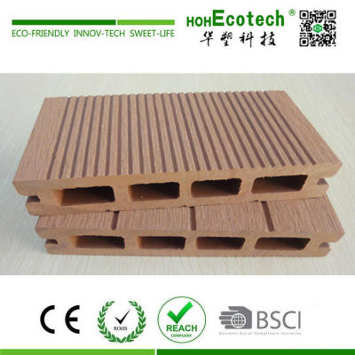 Waterproof wood plastic composite outdoor decking