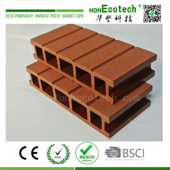 Eco-friendly outdoor composite decking material