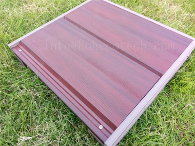 WPC co-extrusion exterior wall decoration panel samples