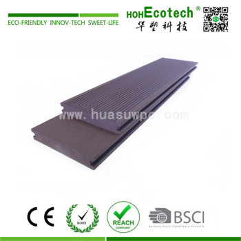 High strength wpc solid decking floor