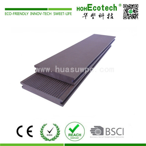 High strength wpc solid decking floor