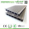 Low maintenance easy install wood plastic composite deck flooring