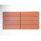 No painting easy install wood plastic composite decking tile