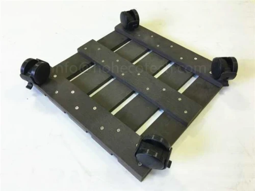 90kg loading WPC dolley caddy Composite wood