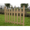 Durable no cracking wood plastic composite fence