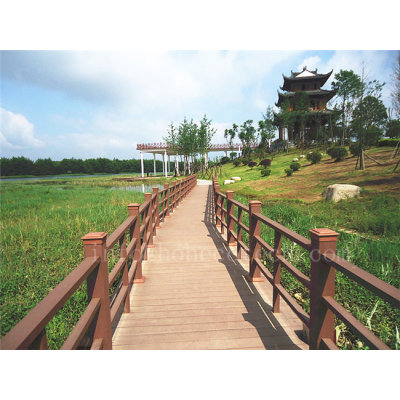 Outside waterproof anti-cracking wood plastic composite railing