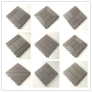 Anti-rot and anti-bending Burma teak outdoor wood decking tiles