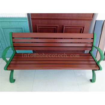 Outdoor waterproof wood plastic composite bench