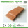 Anti-termite embossed wood grain wpc composite solid decking