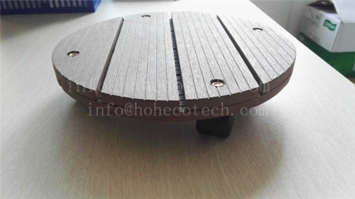 Landscaping wood plastic composite trolley