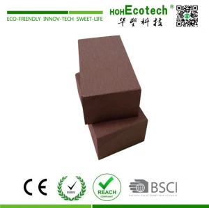 High strength outdoor wooden bench stool