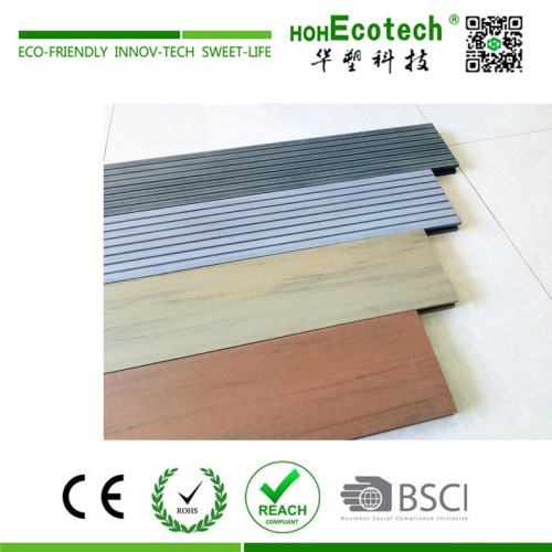 2018 new mixed color wpc decking