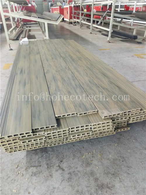 2018 new mixed color wpc decking floor
