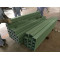 Green color wood plastic composite railing post