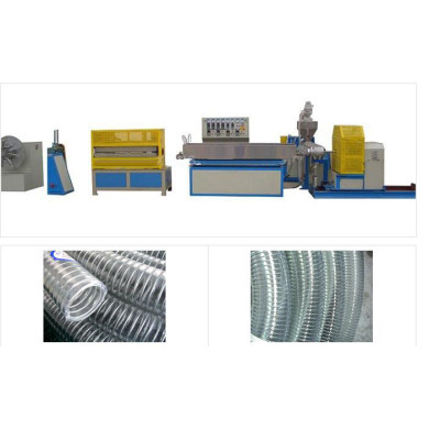 PVC steel reinforced pipe production line