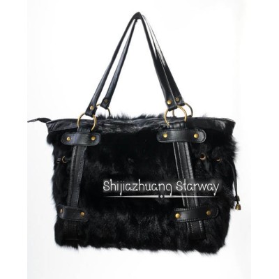 Fur Bags Fur Bag ID LAMB SKIN Bag ID LAMB SKIN Black D06