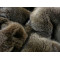 Sea fox fur blanket B062