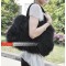 Fur Bags Sheepskin Bags Australian Sheepskin  Messenger Bags Sling Black Shoulder Bags J08 Black