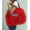 Fur Bags Sheepskin Bags Sheepskin messenger bag sling Black shoulder Bags 6 Colors S01