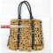 Fur Bags Rabbit Pack Leopard spots messenger bag sling J02 Camelas