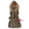 Women's Fur Vests Hare Fur Vests Hare Fur Waistcoat With Cap 2 Colors XV15