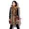 Women's Fur Vests Waistcoat Rabbit Fur Vests Waistcoat With Cap Panther Print Leopard Grain Spots 2 Colors XV16