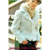 Women's Fur Coats Rabbit Fur Coats Rabbit Fur Jackets Suit Collar R36