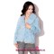 Women's Fur Coats Rabbit Fur Coats Rabbit Fur Jackets With Shawl Collar Crystal Button 7 Colors R43