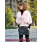 Women's Fur Coats Rabbit Fur Coats Rabbit Fur Jackets Bats Shirt Fur Vest Camel Pink Optional multi-color R46