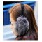 Fox Fur Ear Warmer Protection Earmuffs Fox Fur Ear Muffs Fox Fur Ear Muffle Fox Fur Ear Cover 4 Colors G24