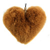 Rex Rabbit Fur Ball Fur Mobile Strap Coppia Fur Keychain Fur Key Ring Fur Bag Hanging Bag Hanger K46