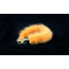 Mink Fur Keychain Mink Fur Key Ring Mink Tail Fur Bag Hanging Mink Tail Fur Bag Hanger K18-4
