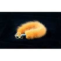 Mink Fur Keychain Mink Fur Key Ring Mink Tail Fur Bag Hanging Mink Tail Fur Bag Hanger K18-4